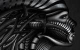 Digital Art - Biomechanoid Medusa