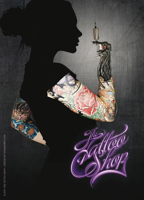 Cover | The Tattoo Shop | The Tattoo Shop | Donanubis | Laurent Lemoigne