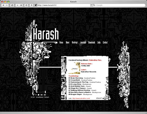 WebDesign | Karash.fr | Donanubis | Laurent Lemoigne